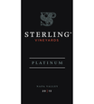 2013 Sterling Vineyards Platinum Napa Valley Cabernet Sauvignon Front Label, image 3