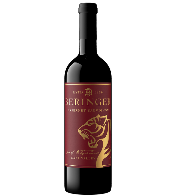 2019 Beringer Year of the Tiger Cuvee Napa Valley Cabernet Sauvignon Bottle Shot
