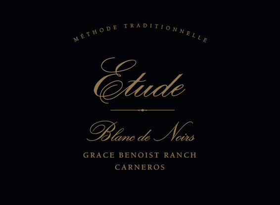 2017 Etude Grace Benoist Ranch Carneros Blanc de Noirs Front Label