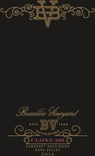 2016 Beaulieu Vineyard Clone 169 Cabernet Sauvignon Front Label, image 2