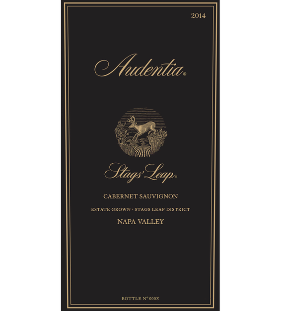2014 Stags' Leap Audentia Estate Grown Napa Valley Cabernet Sauvignon Front Label