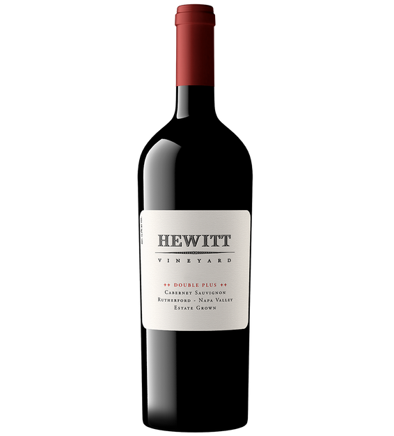 2017 Hewitt Vineyard Double Plust Rutherford Cabernet Sauvignon Bottle Shot