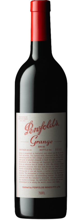 2016 Penfolds Grange bottle
