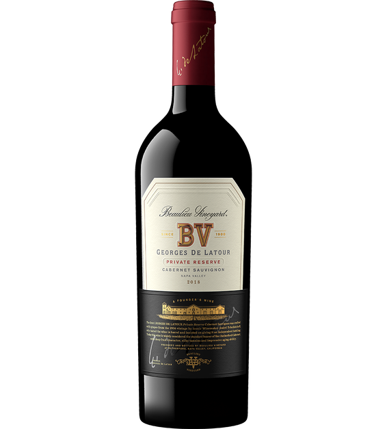 2018 Beaulieu Vineyard Georges de Latour Napa Valley Private Reserve Cabernet Sauvignon Magnum Bottle Shot