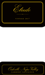 2017 Etude Oakville Napa Valley Cabernet Sauvignon Front Label, image 2
