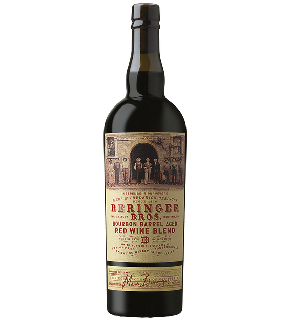 2019 Beringer Brothers Bourbon Barrel Aged California Chardonnay Bottle Shot