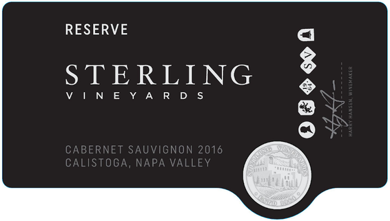 2016 Sterling Vineyards Reserve Cabernet Sauvignon
