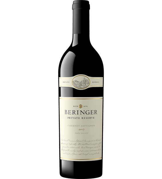 2017 Beringer Private Reserve Napa Valley Cabernet Sauvignon Bottle Shot